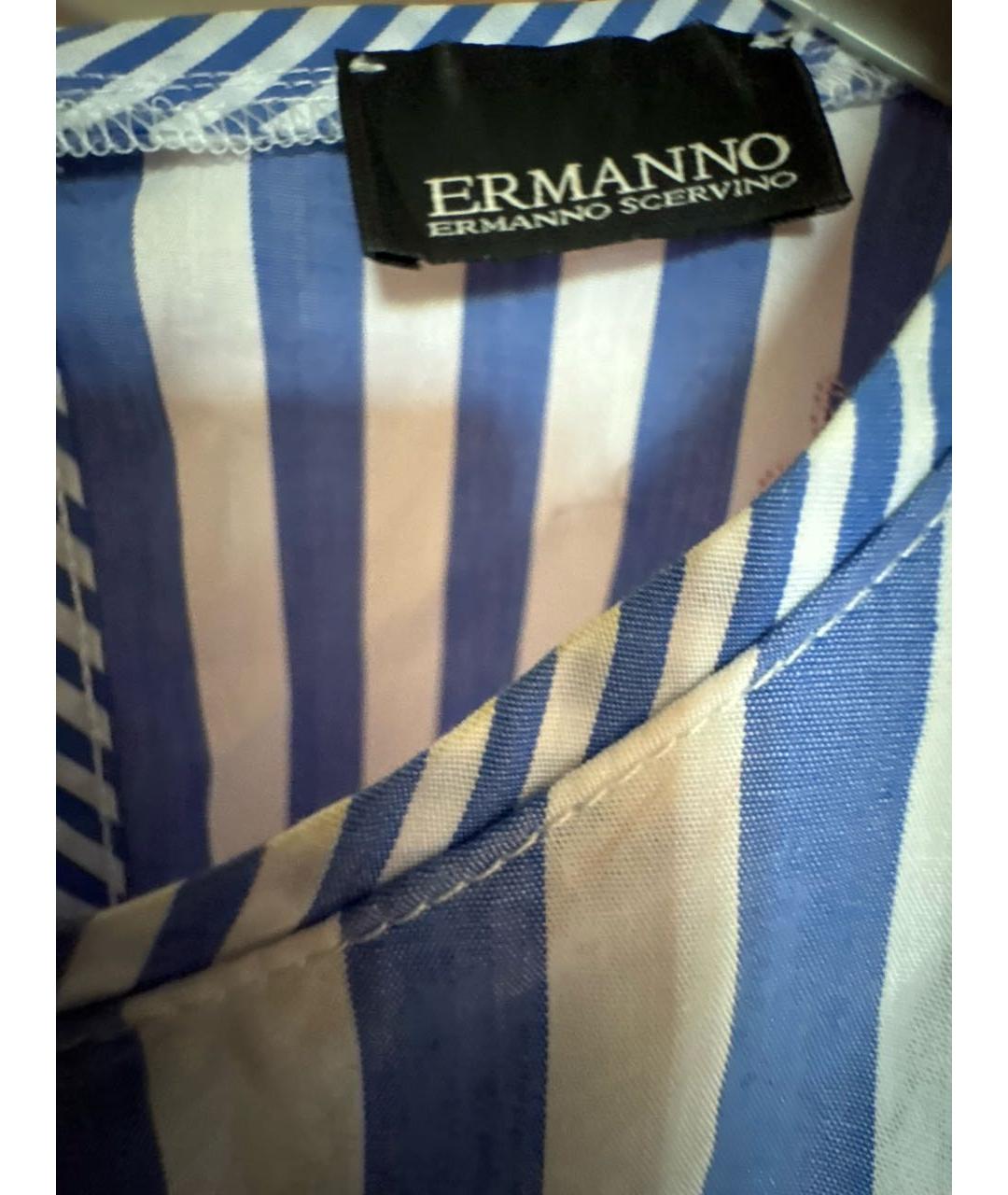 ERMANNO SCERVINO Хлопковая блузы, фото 3