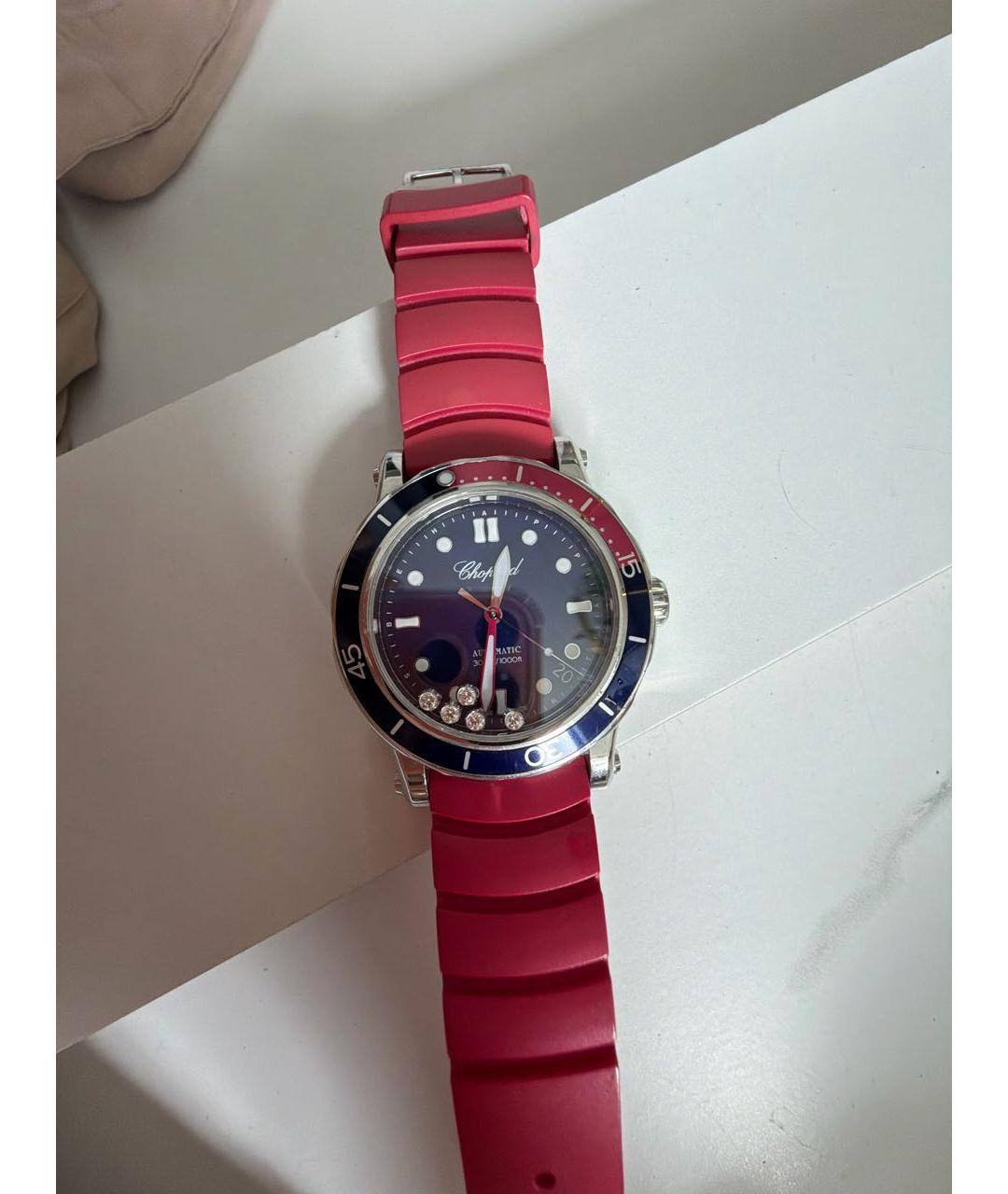 CHOPARD Розовые часы, фото 5