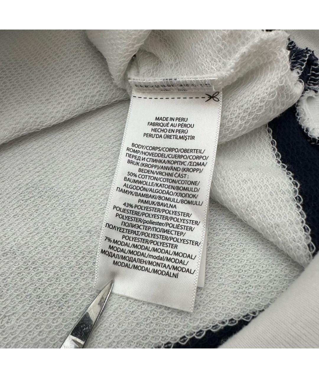 POLO RALPH LAUREN Белый хлопковый джемпер / свитер, фото 7