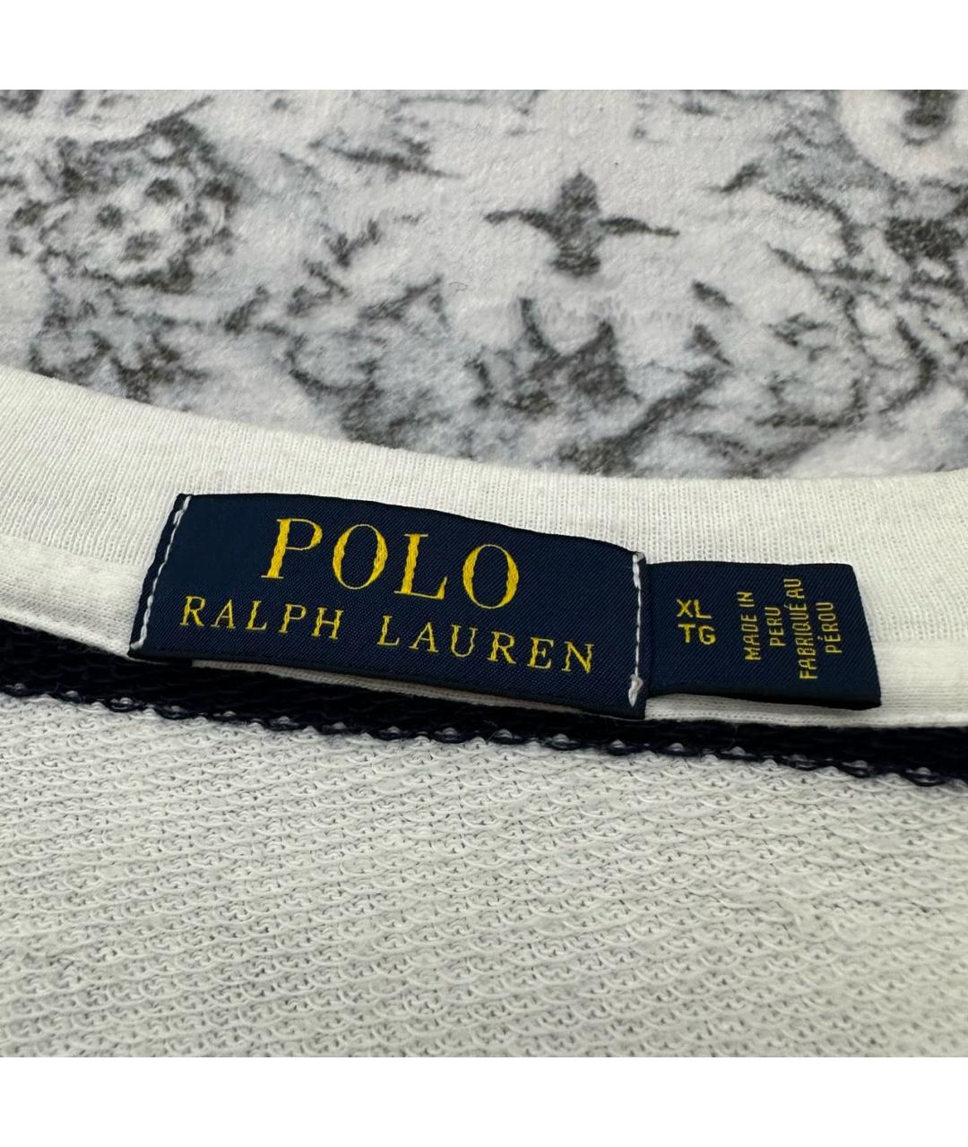 POLO RALPH LAUREN Белый хлопковый джемпер / свитер, фото 6