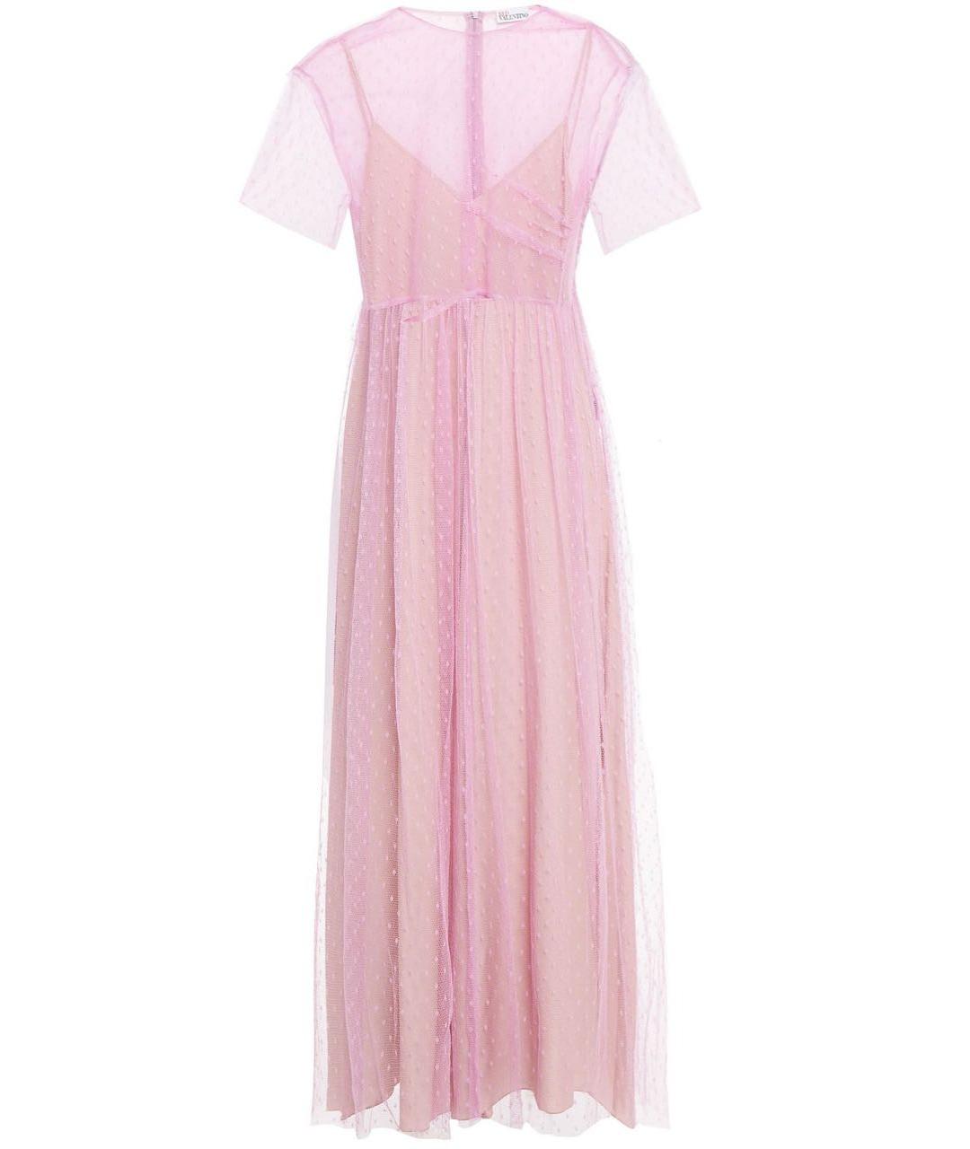 RED VALENTINO Розовое вечернее платье, фото 1