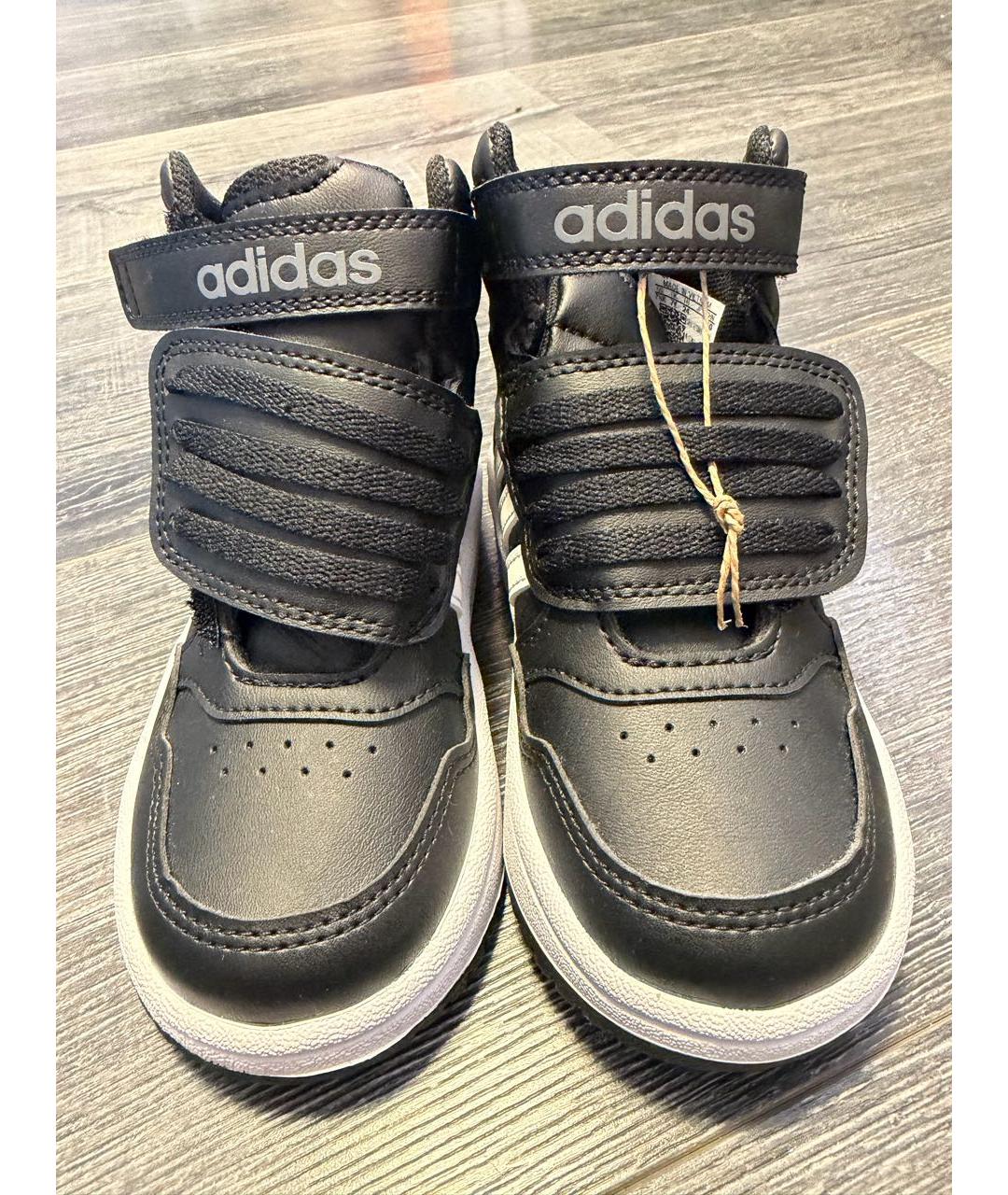 ADIDAS Черные кеды, фото 2