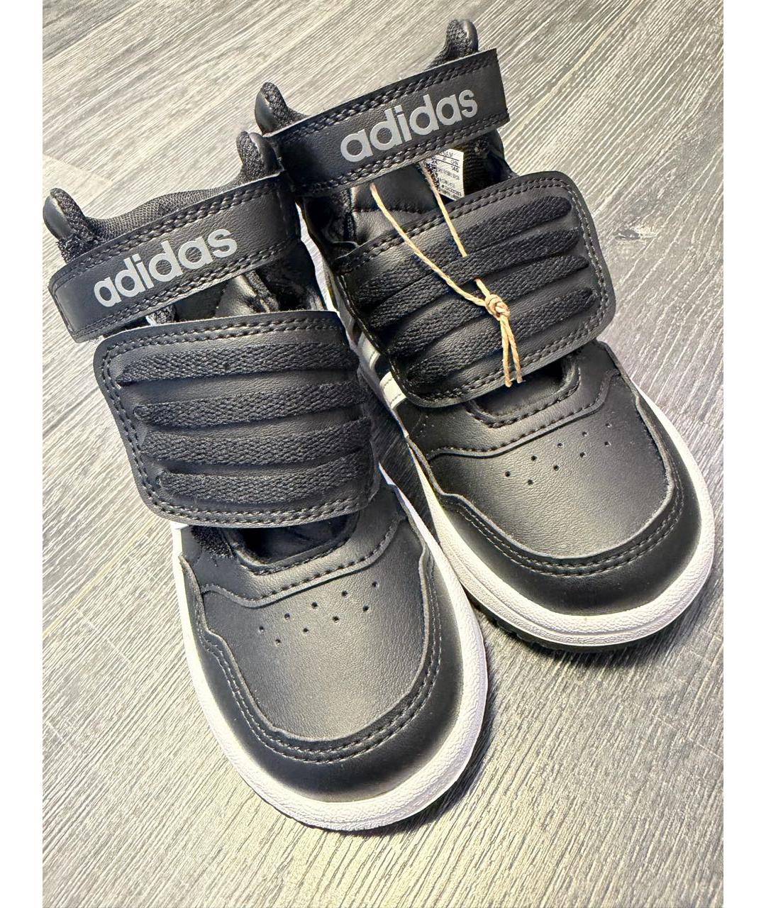ADIDAS Черные кеды, фото 3