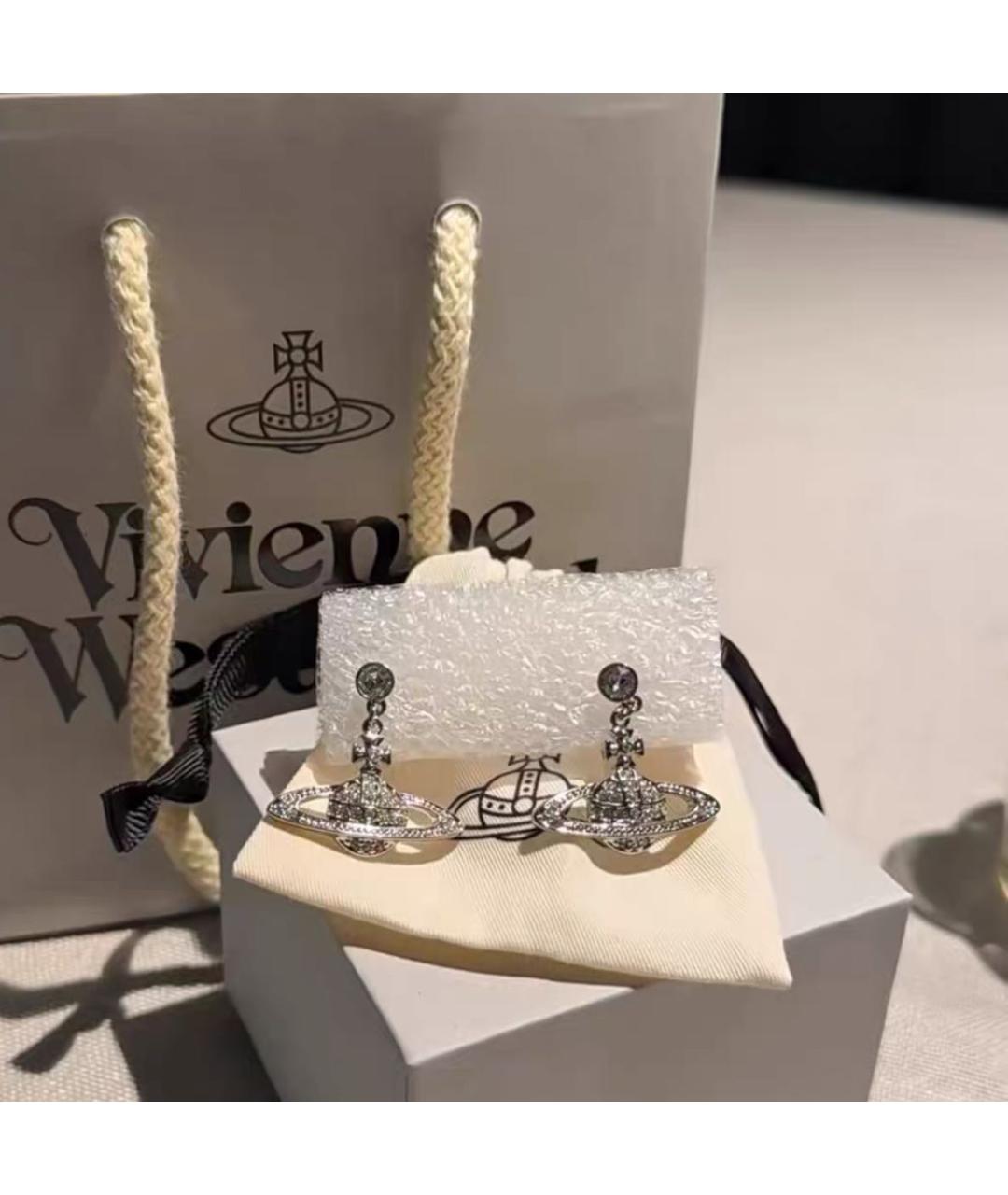 VIVIENNE WESTWOOD Серебряные серьги, фото 5