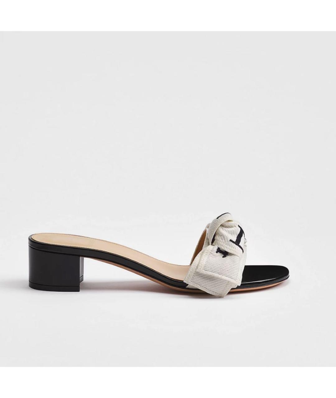 CHRISTIAN DIOR Черные мюли, фото 2