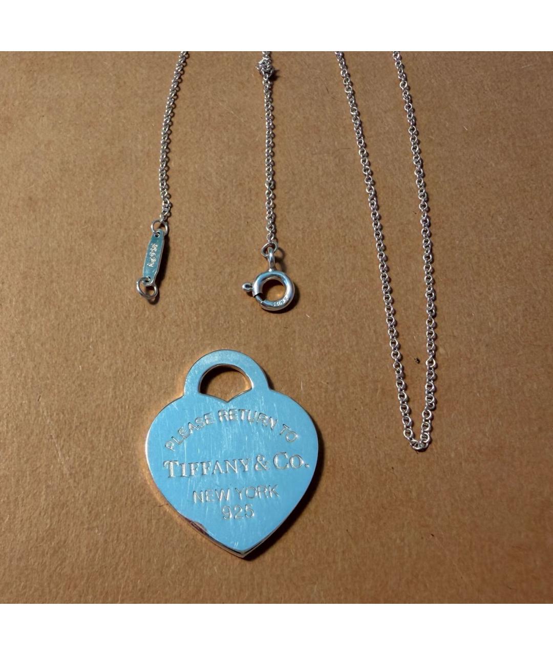 TIFFANY&CO Серебряная серебряная подвеска, фото 3