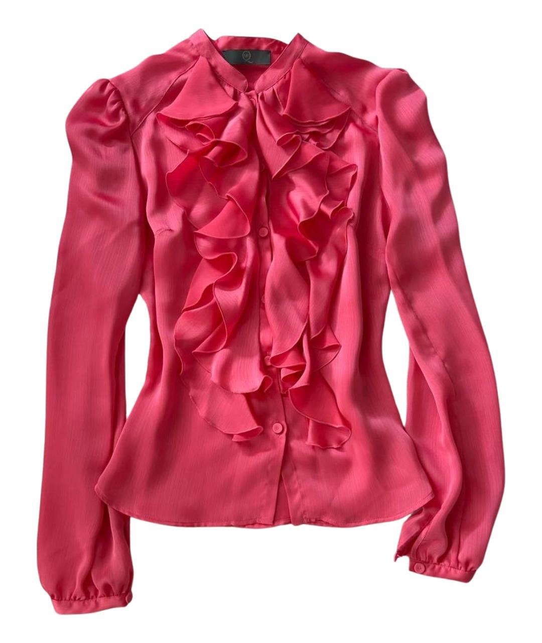 ALEXANDER MCQUEEN Коралловая полиэстеровая блузы, фото 1