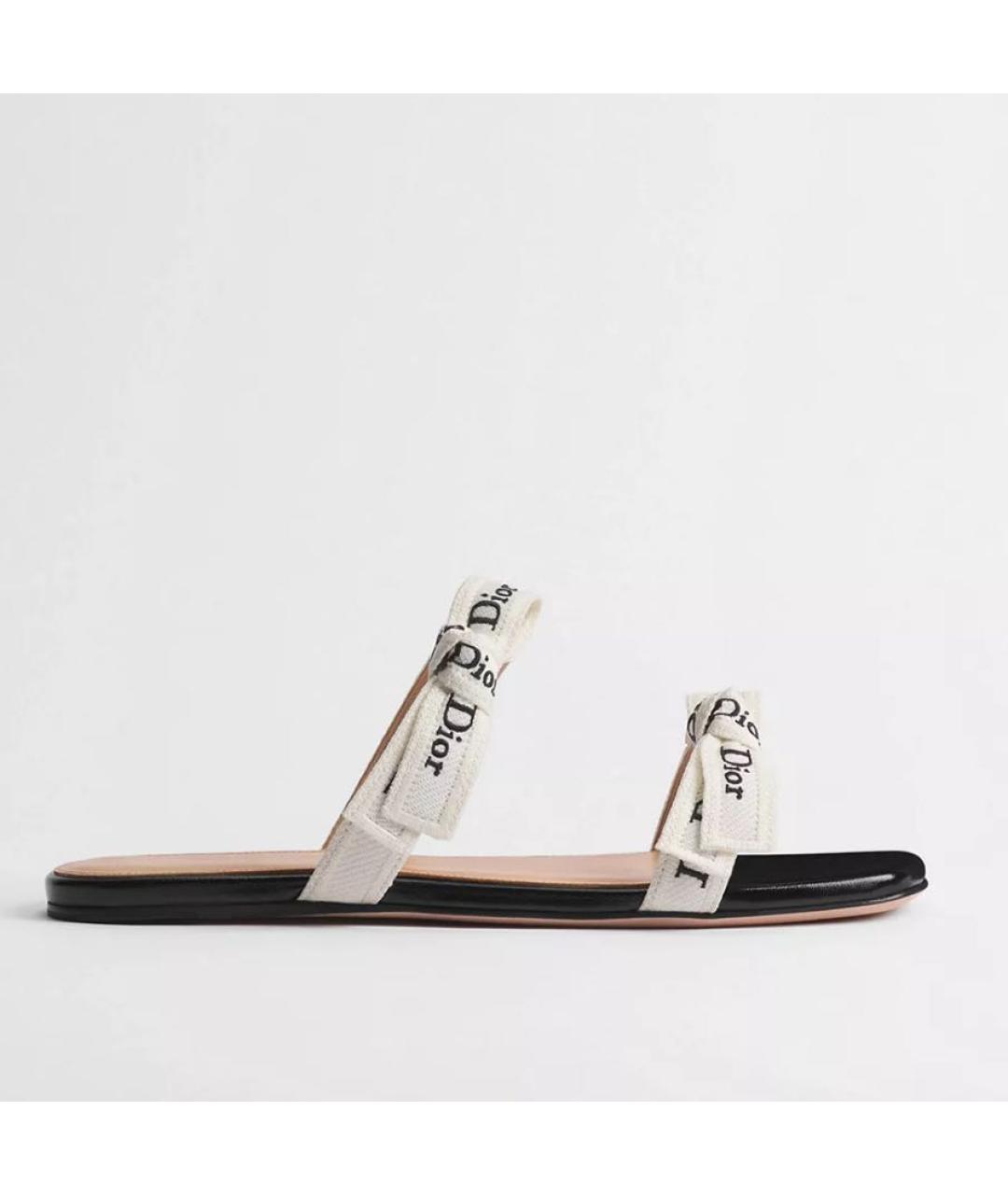 CHRISTIAN DIOR Черные сандалии, фото 4