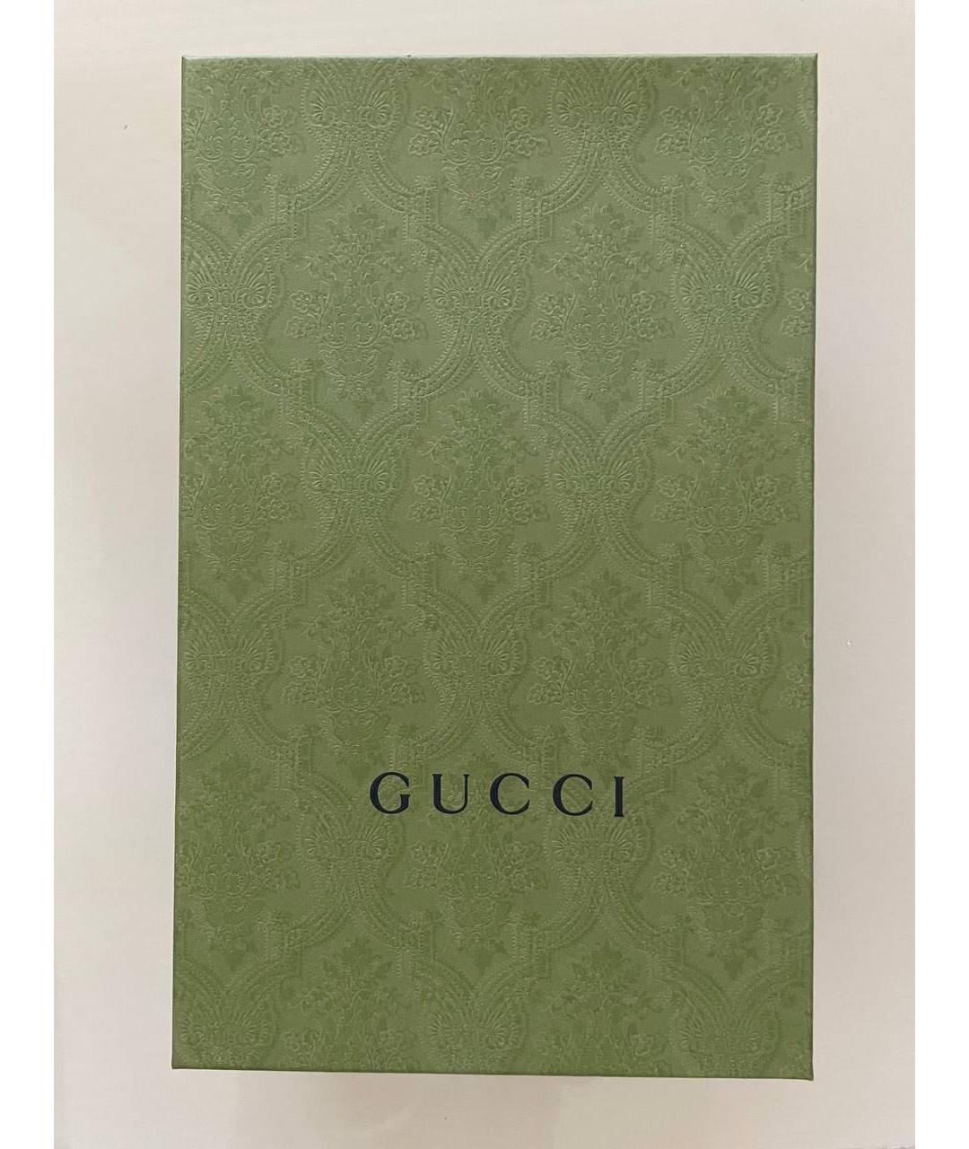 GUCCI Бежевые текстильные кеды, фото 6