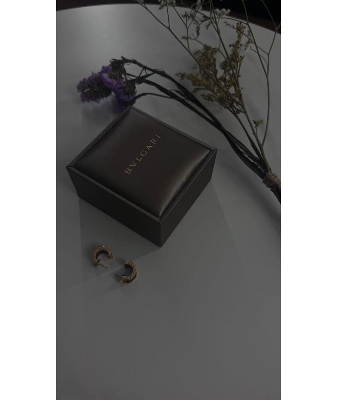 BVLGARI Золотые серьги из розового золота, фото 5