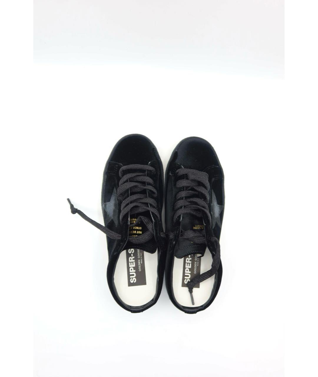 GOLDEN GOOSE DELUXE BRAND Черные замшевые сабо, фото 6