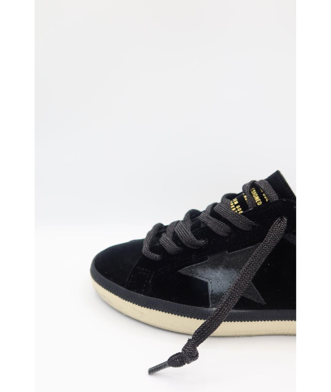 GOLDEN GOOSE DELUXE BRAND Черные замшевые сабо, фото 2