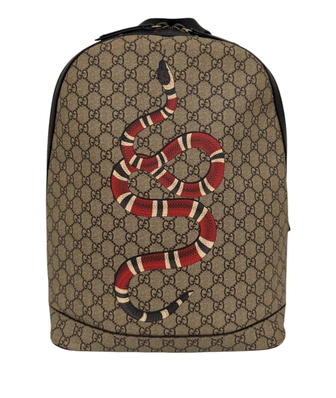 GUCCI Бежевый рюкзак, фото 1