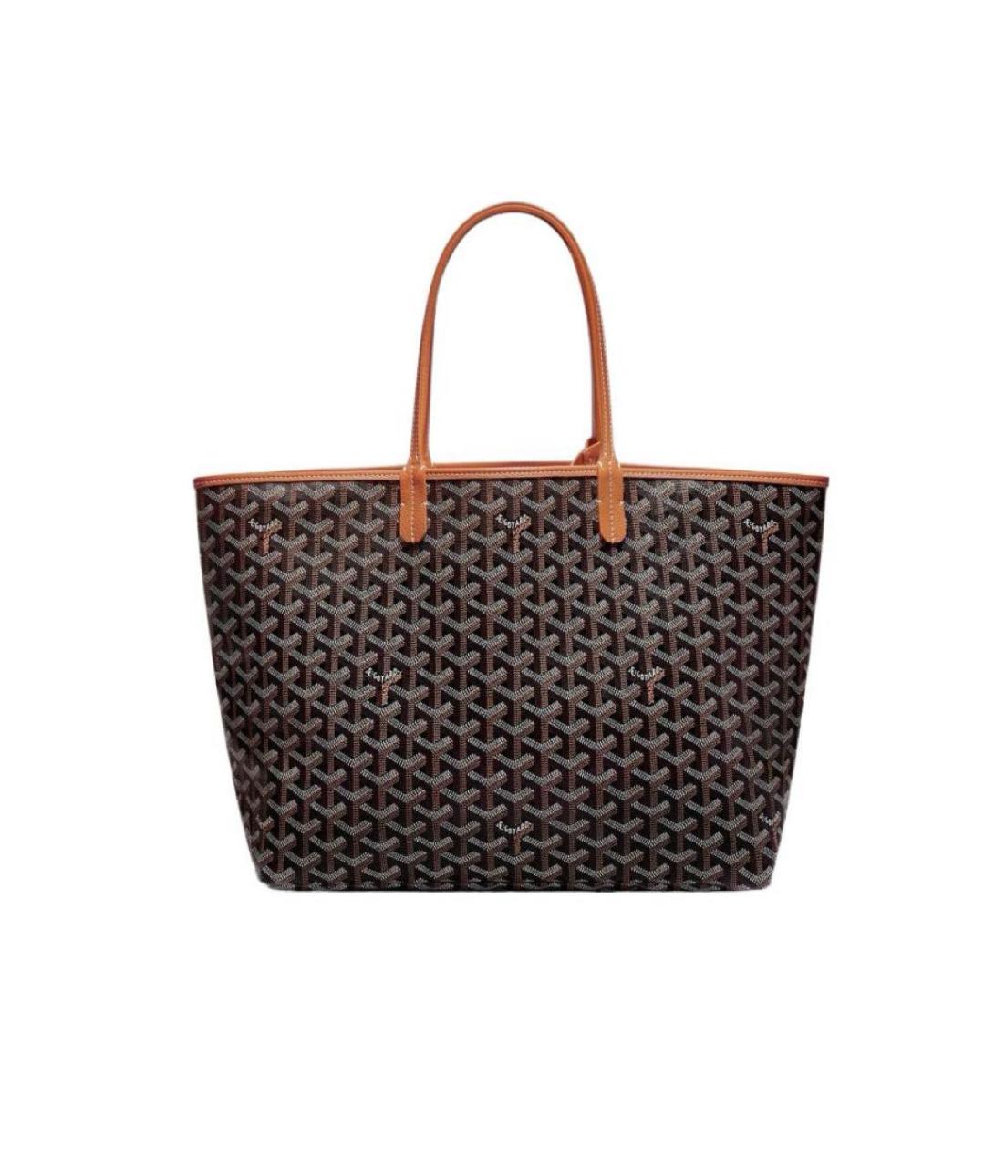 GOYARD Коричневая сумка тоут, фото 2