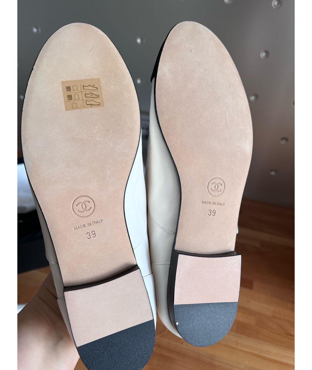 CHANEL Текстильные брогги и оксфорды, фото 5