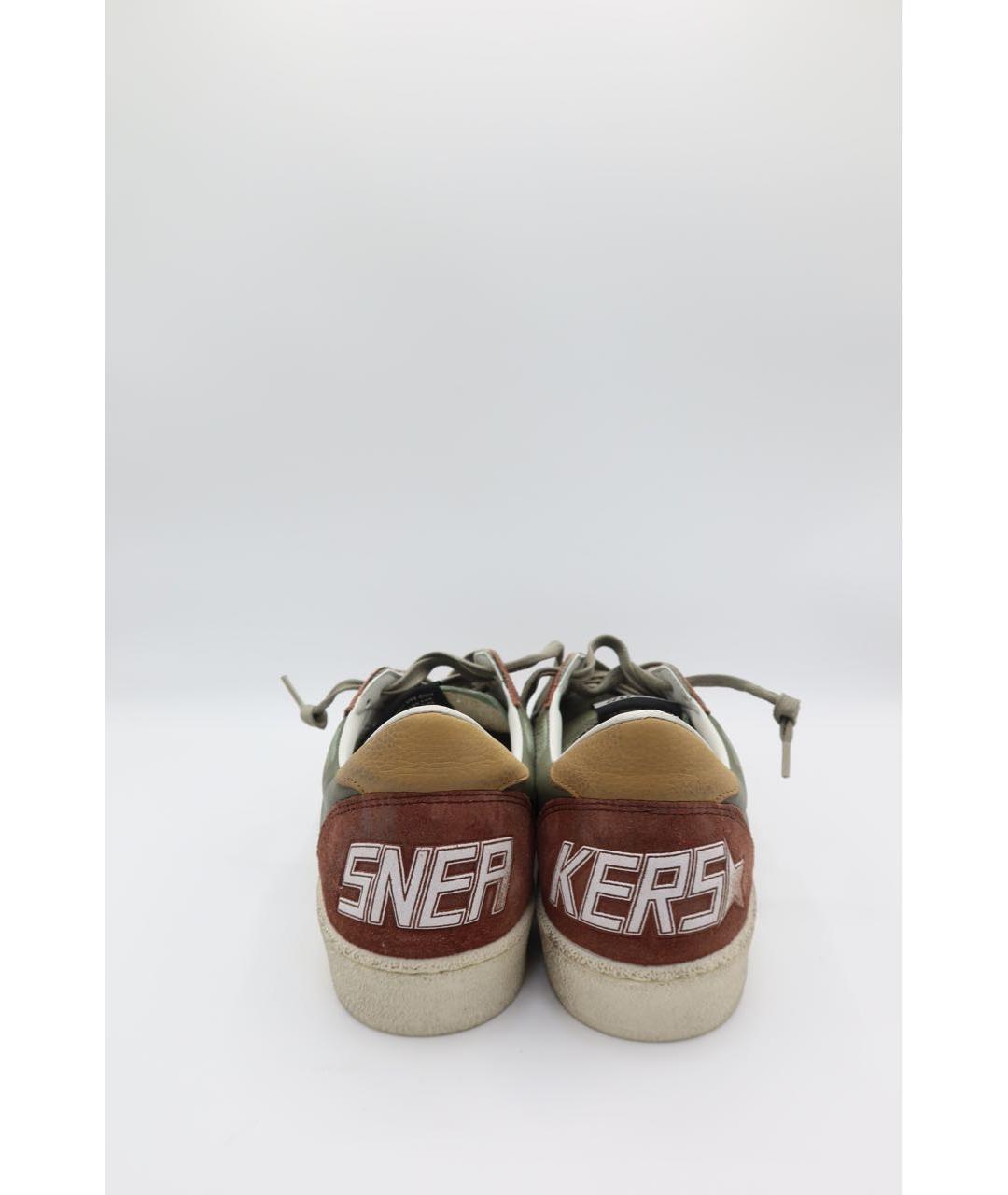 GOLDEN GOOSE DELUXE BRAND Мульти кожаные низкие кроссовки / кеды, фото 5