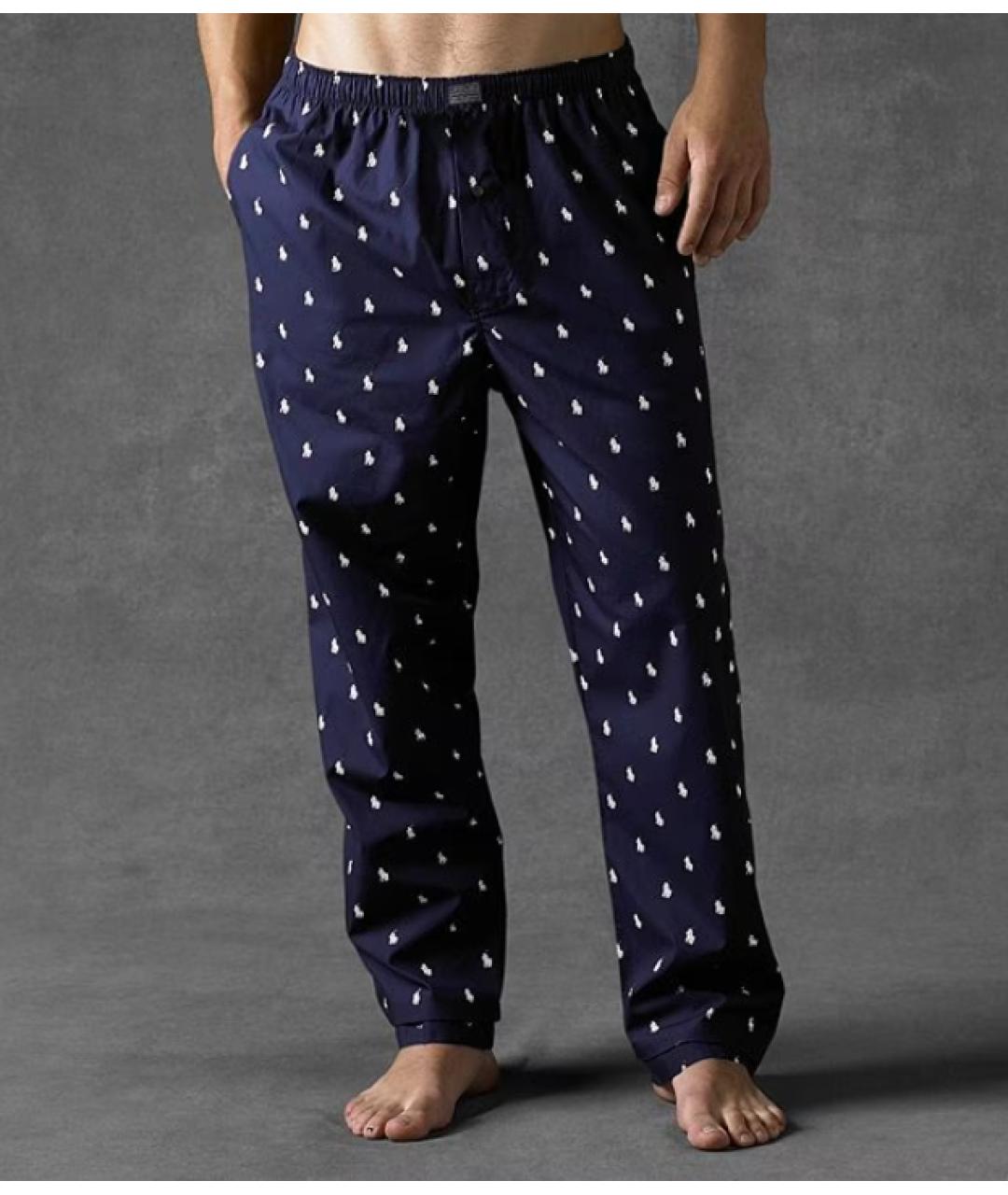 POLO RALPH LAUREN Темно-синяя пижама, фото 4