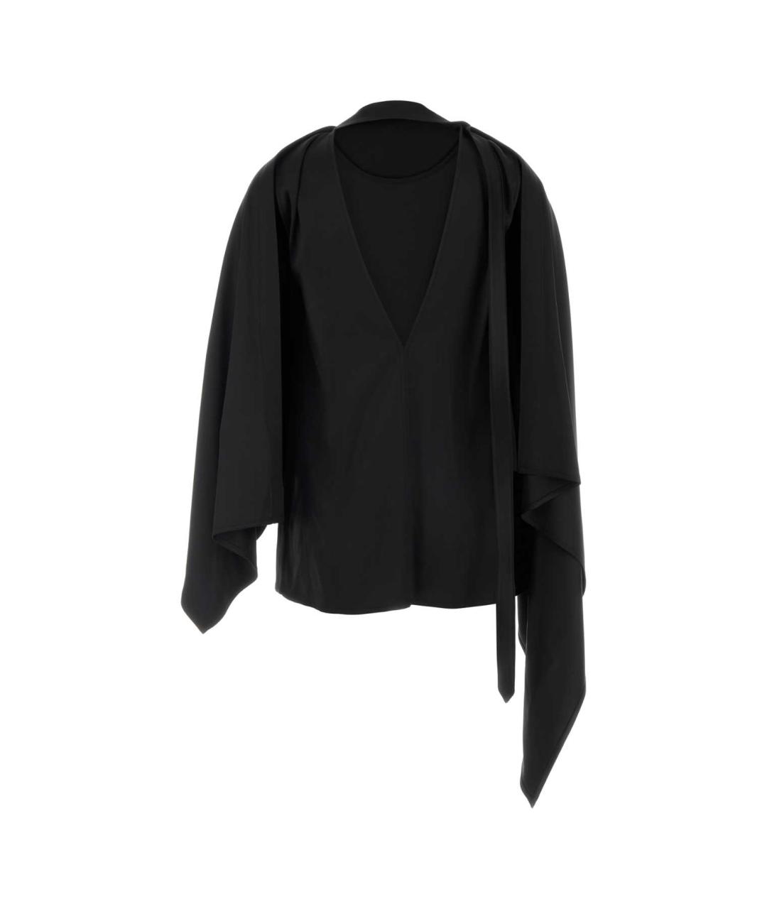 BOTTEGA VENETA Черная блузы, фото 2