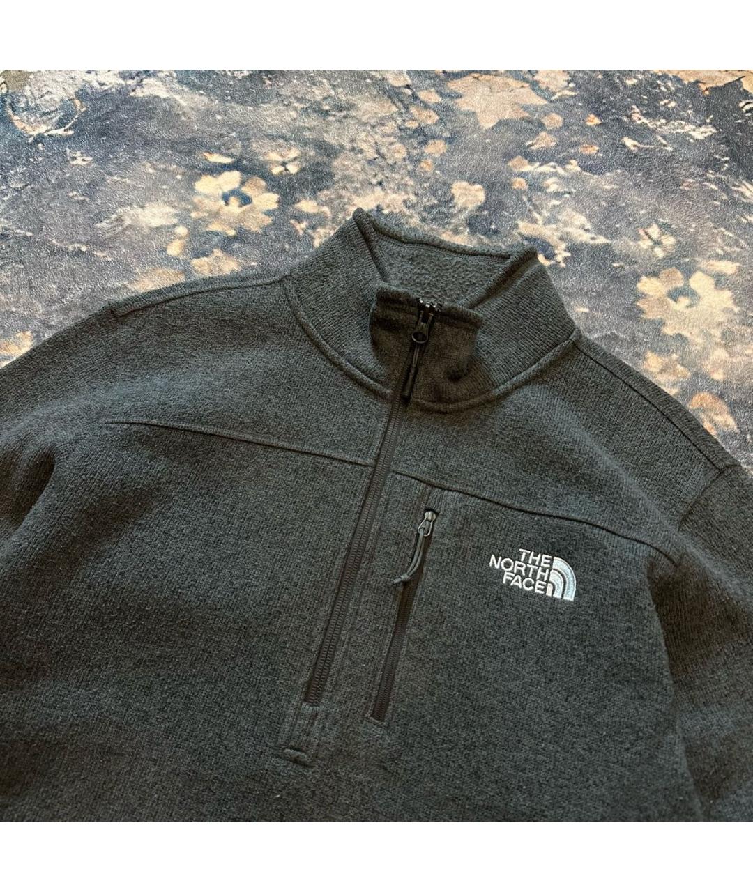 THE NORTH FACE Антрацитовый полиэстеровый джемпер / свитер, фото 2