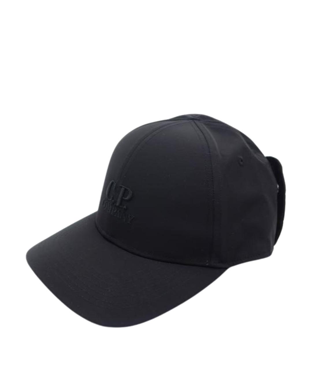 CP COMPANY Черная хлопковая кепка/бейсболка, фото 1