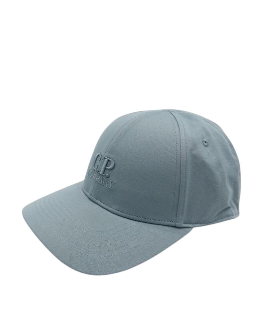 CP COMPANY Голубая хлопковая кепка/бейсболка, фото 1