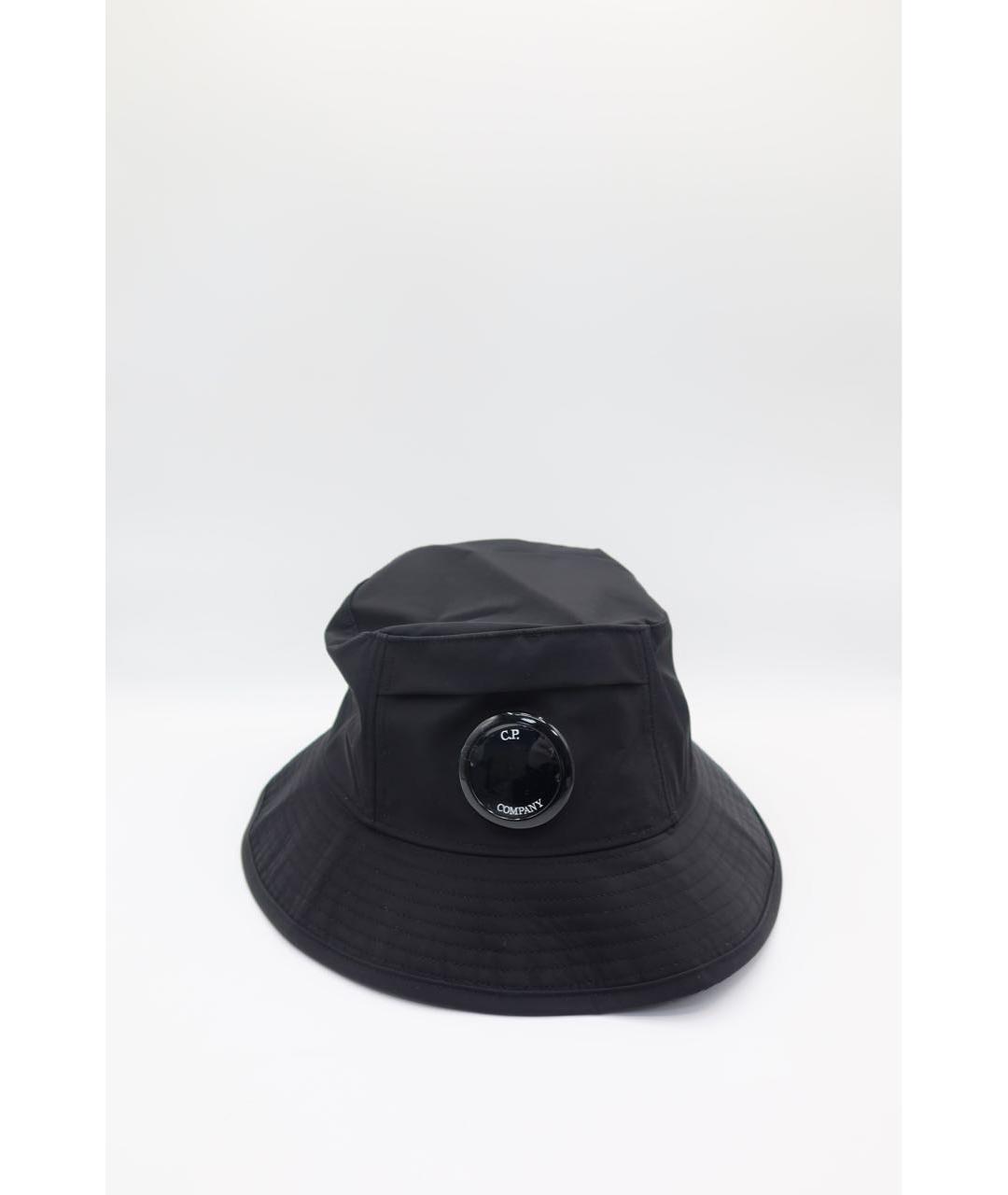 CP COMPANY Черная хлопковая шляпа, фото 5