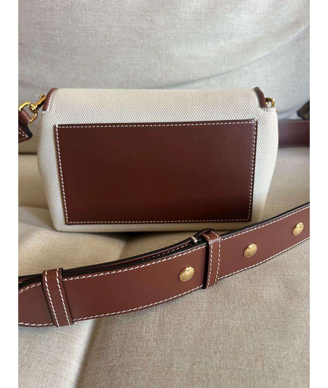 BURBERRY Бежевая сумка через плечо, фото 3