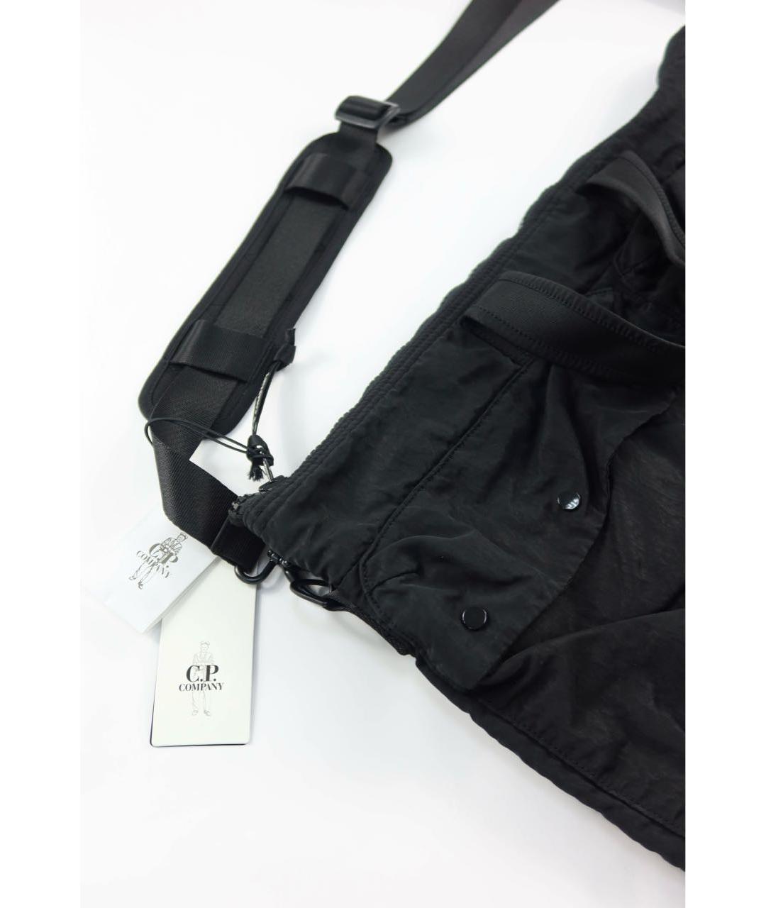CP COMPANY Черная сумка на плечо, фото 3