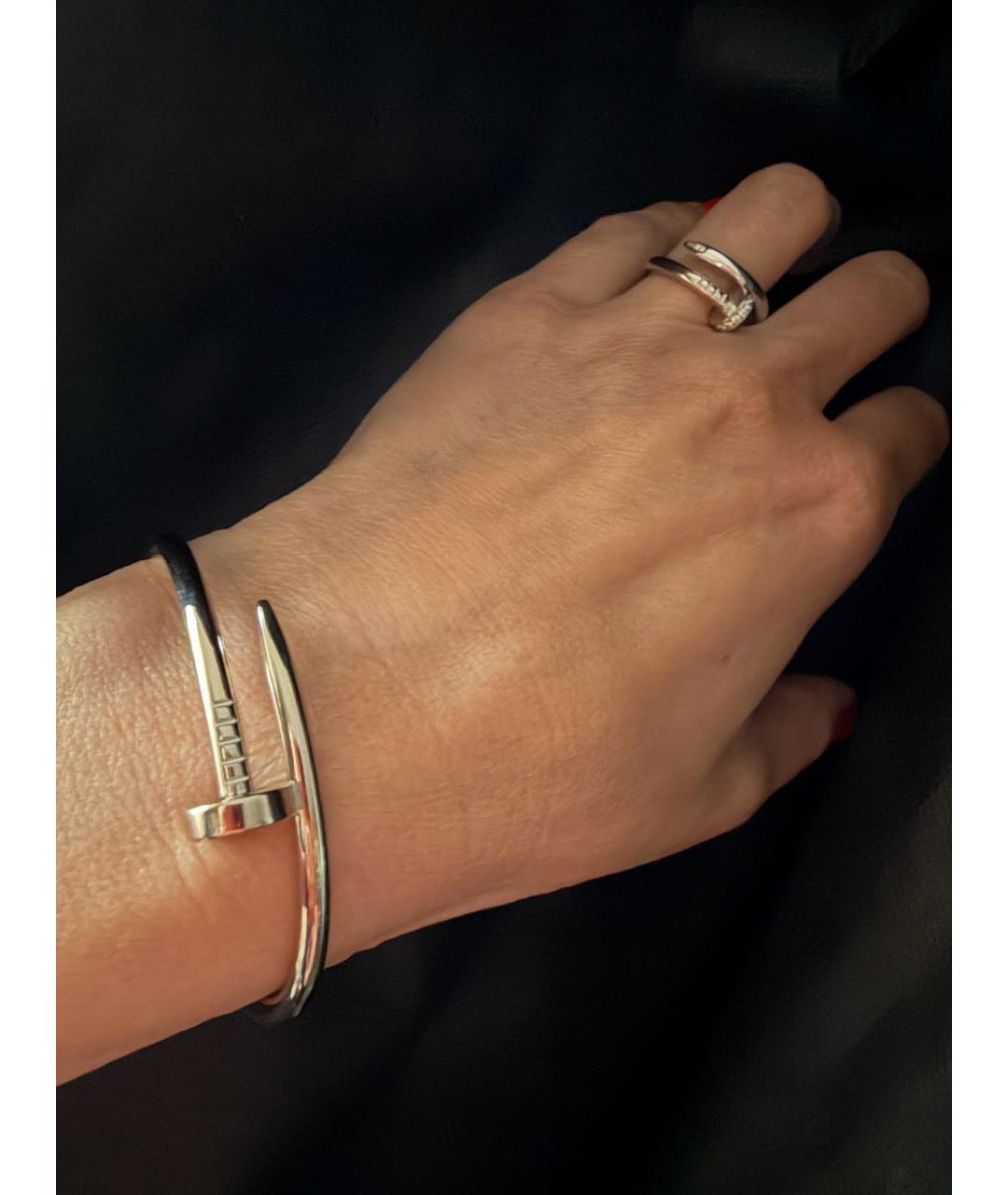 CARTIER Серебряное кольцо из белого золота, фото 3