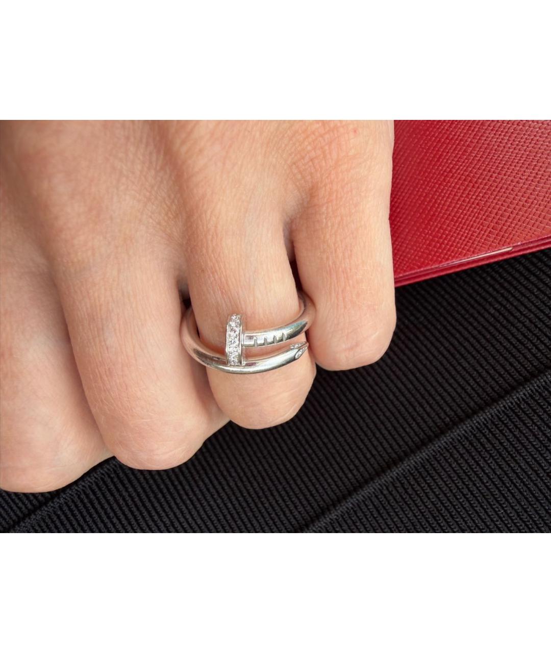 CARTIER Серебряное кольцо из белого золота, фото 2