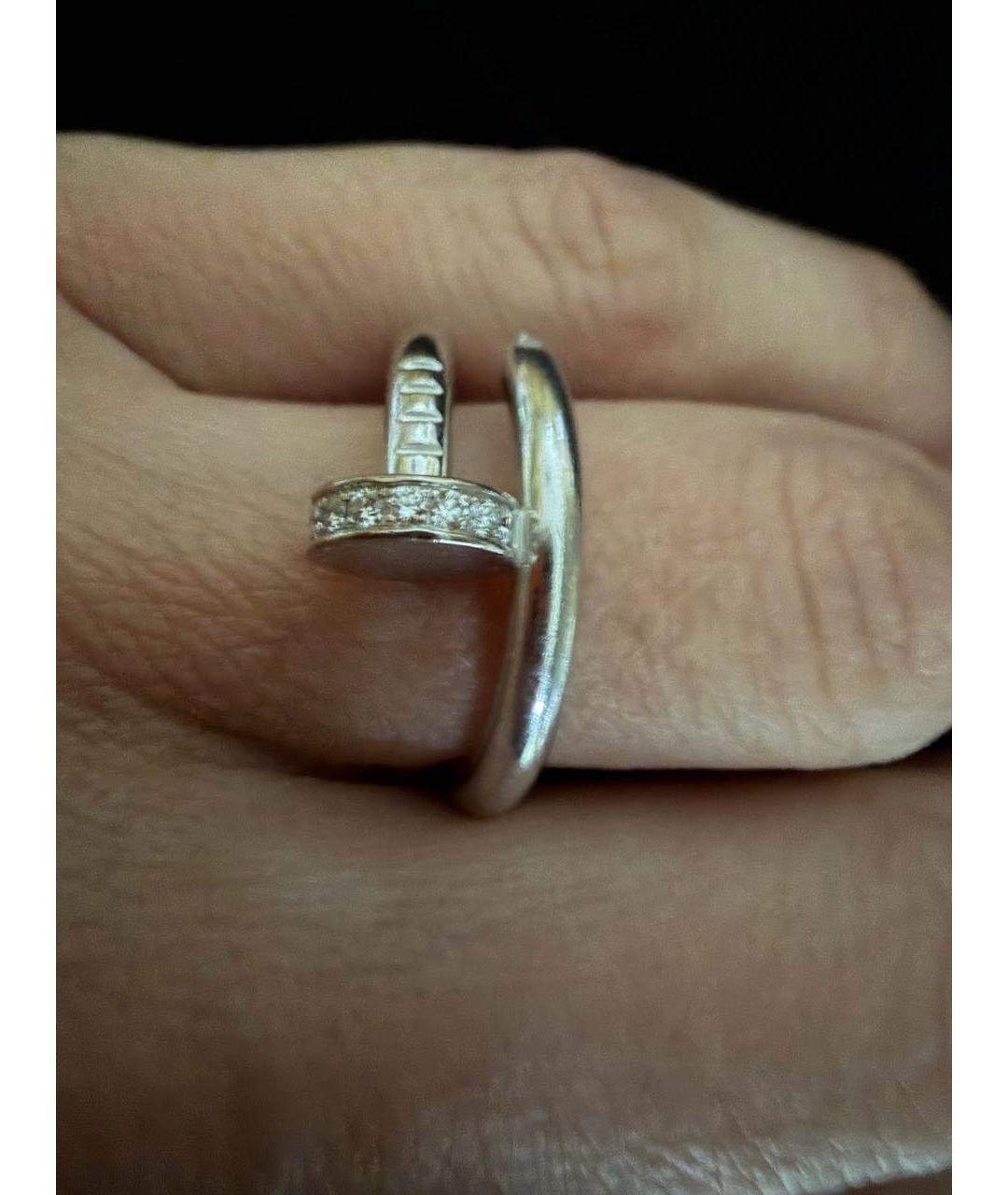 CARTIER Серебряное кольцо из белого золота, фото 4