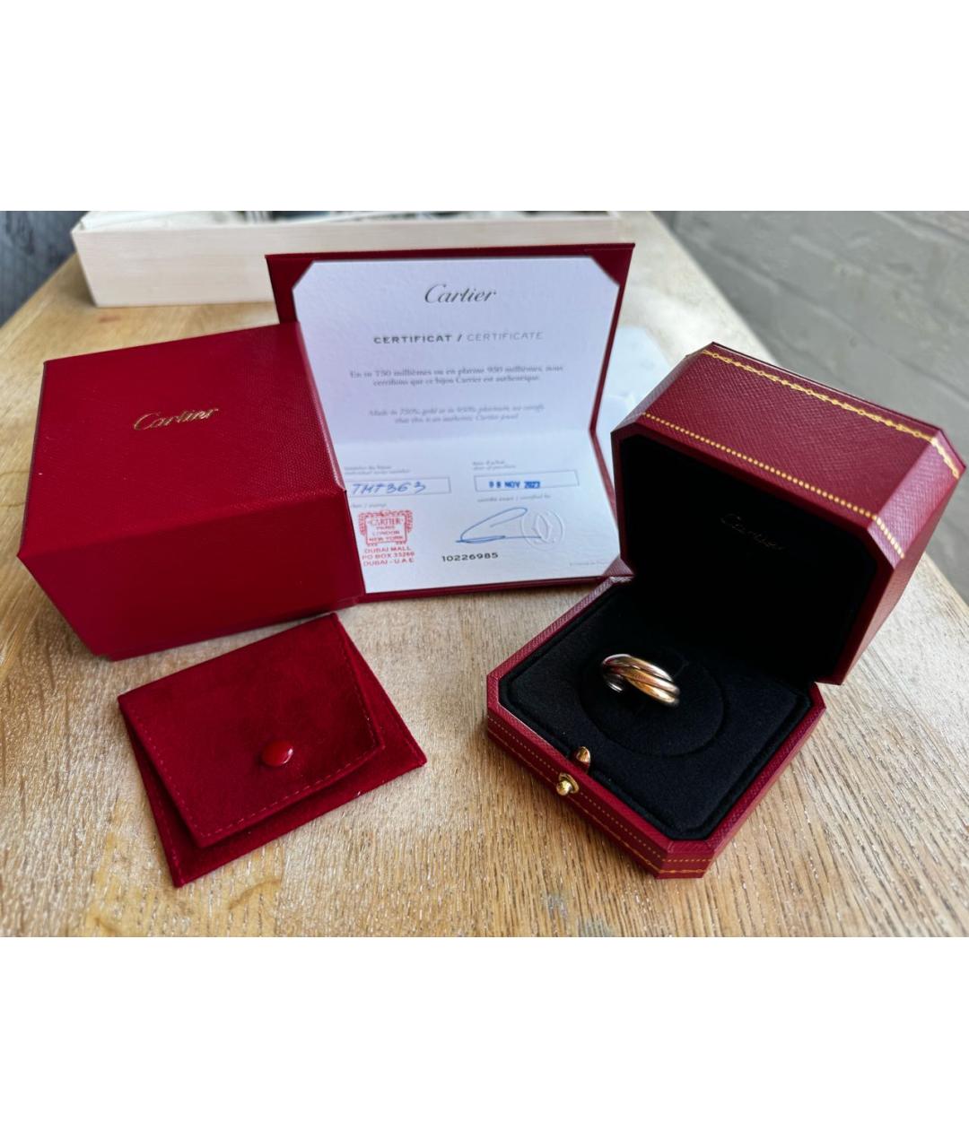CARTIER Золотое кольцо из розового золота, фото 4
