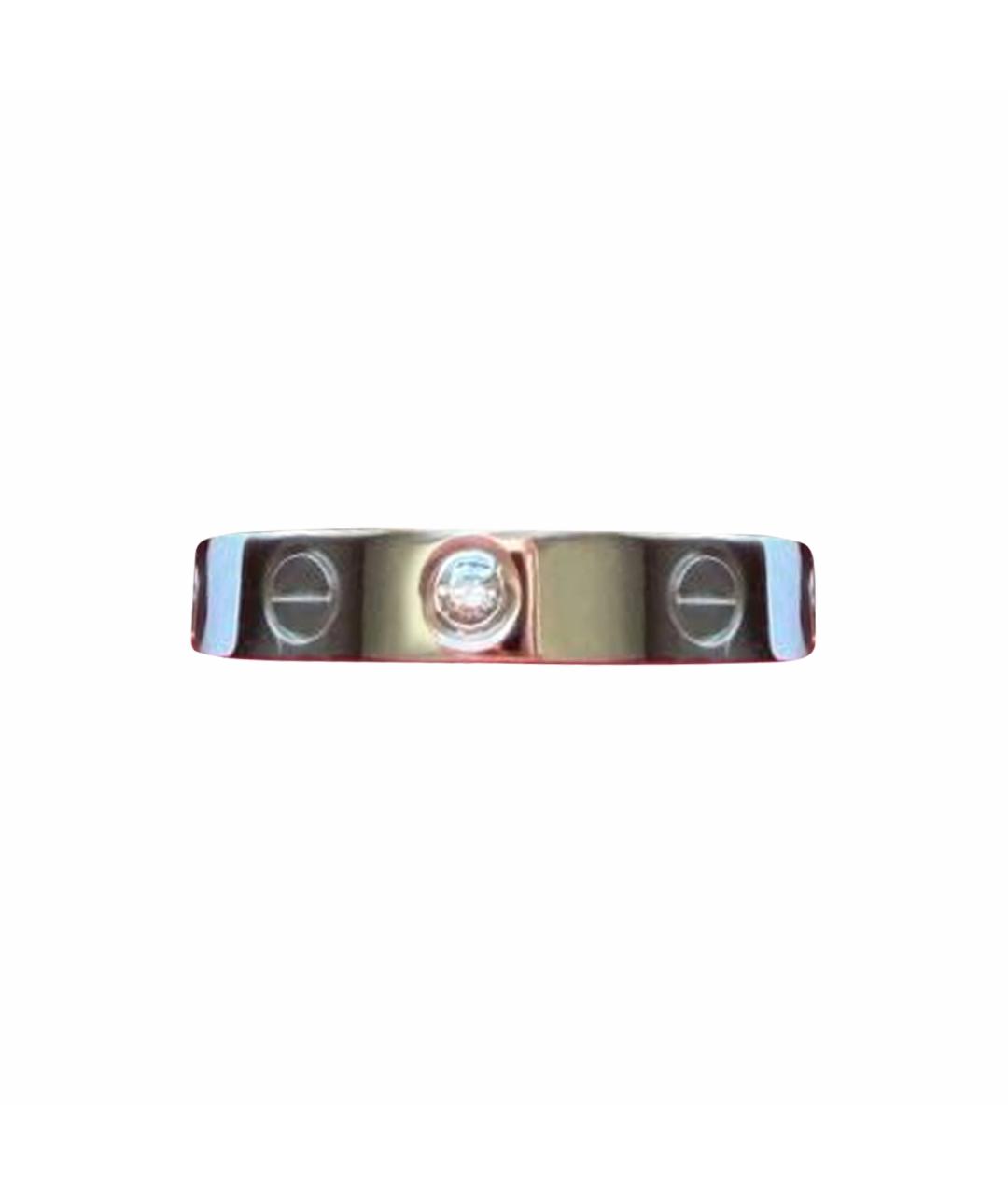 CARTIER Белое кольцо из белого золота, фото 1