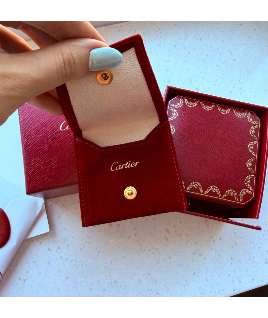 CARTIER Белое кольцо из белого золота, фото 7