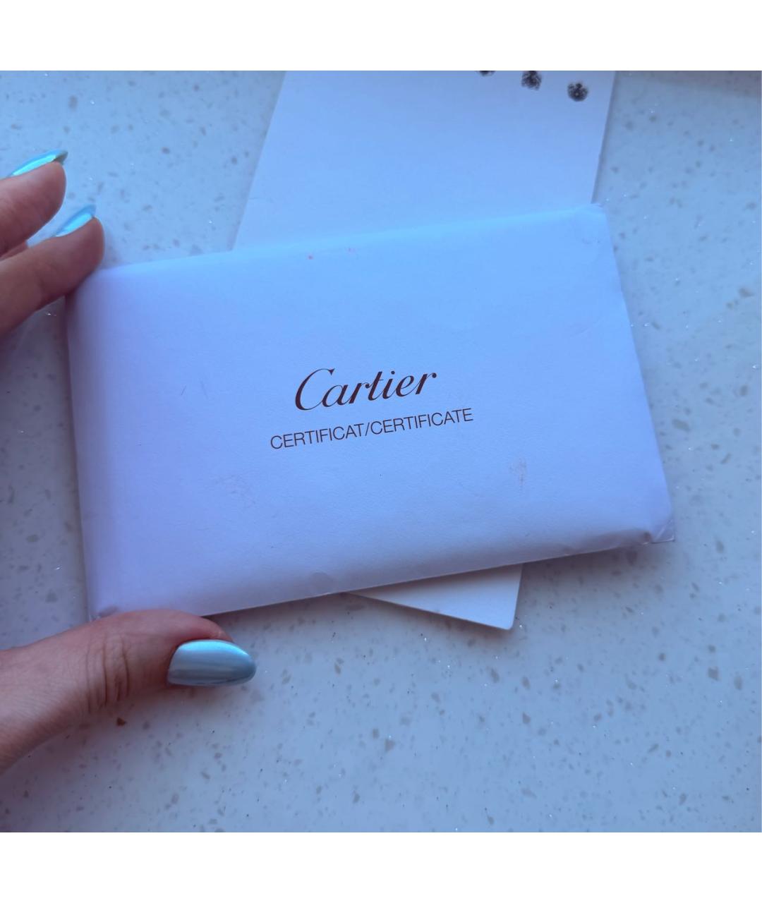 CARTIER Белое кольцо из белого золота, фото 8
