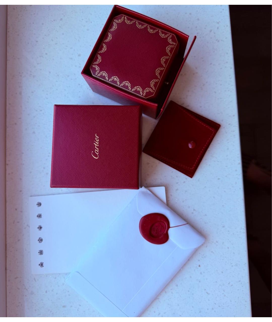 CARTIER Белое кольцо из белого золота, фото 6