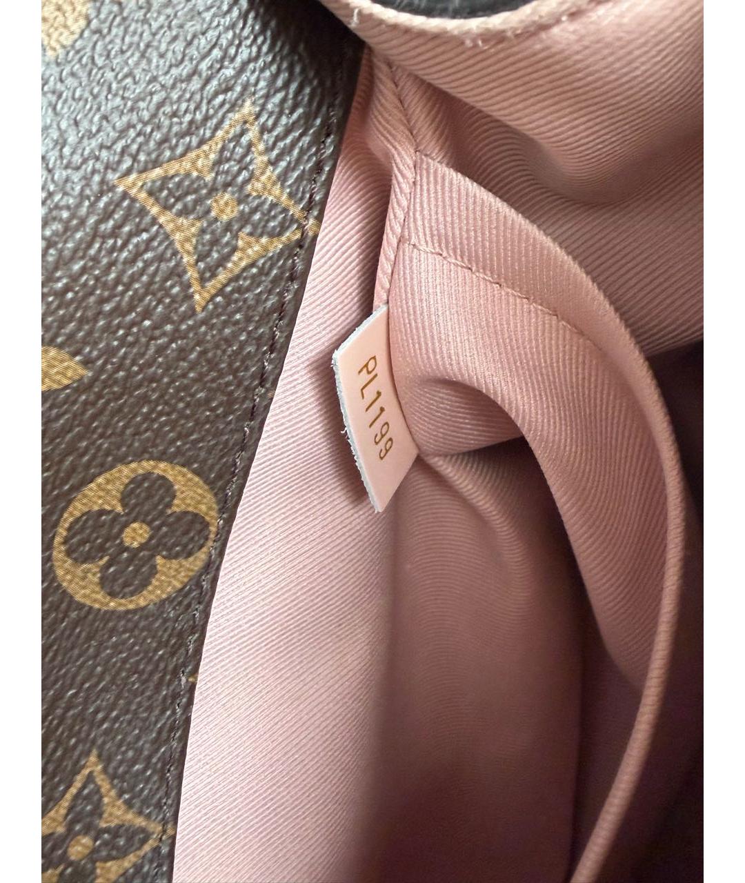LOUIS VUITTON Розовая сумка через плечо из лакированной кожи, фото 5
