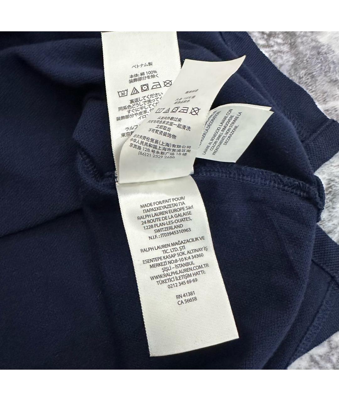 POLO RALPH LAUREN Красное хлопковое поло с коротким рукавом, фото 6