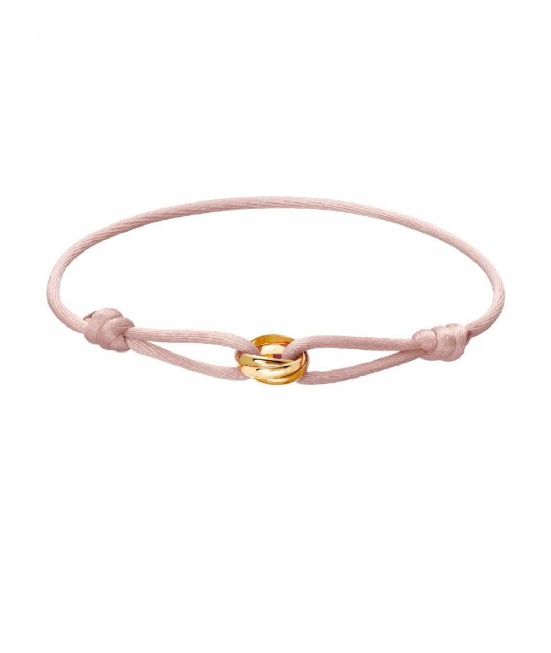 CARTIER Розовый браслет из желтого золота, фото 1