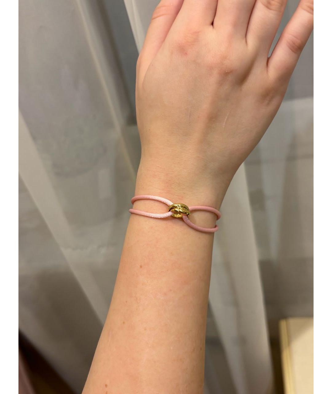CARTIER Розовый браслет из желтого золота, фото 5
