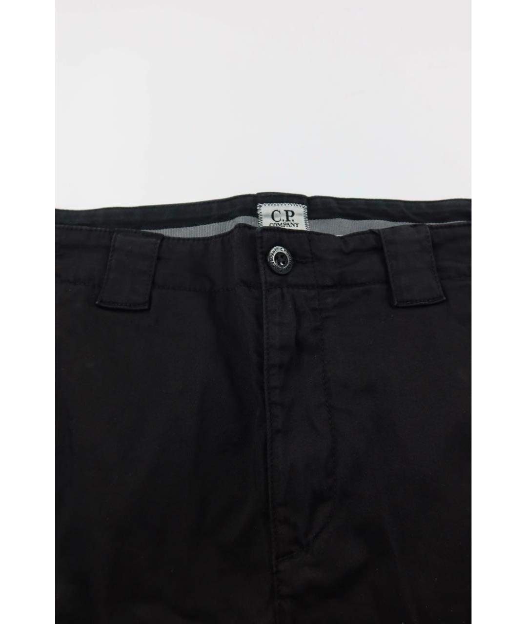 CP COMPANY Черные хлопковые шорты, фото 4