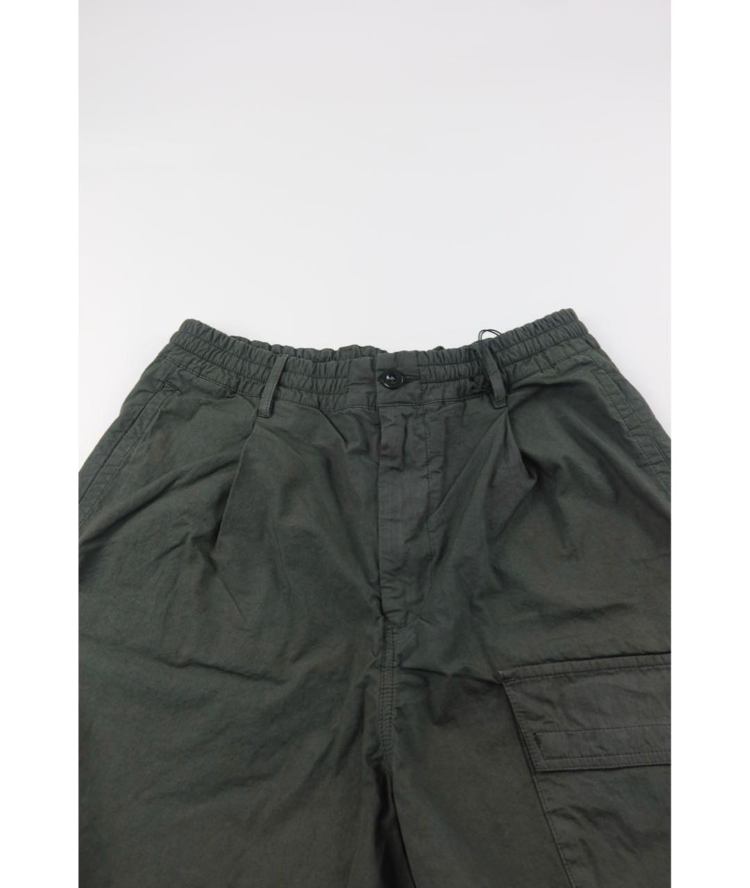 CP COMPANY Антрацитовые хлопковые шорты, фото 3