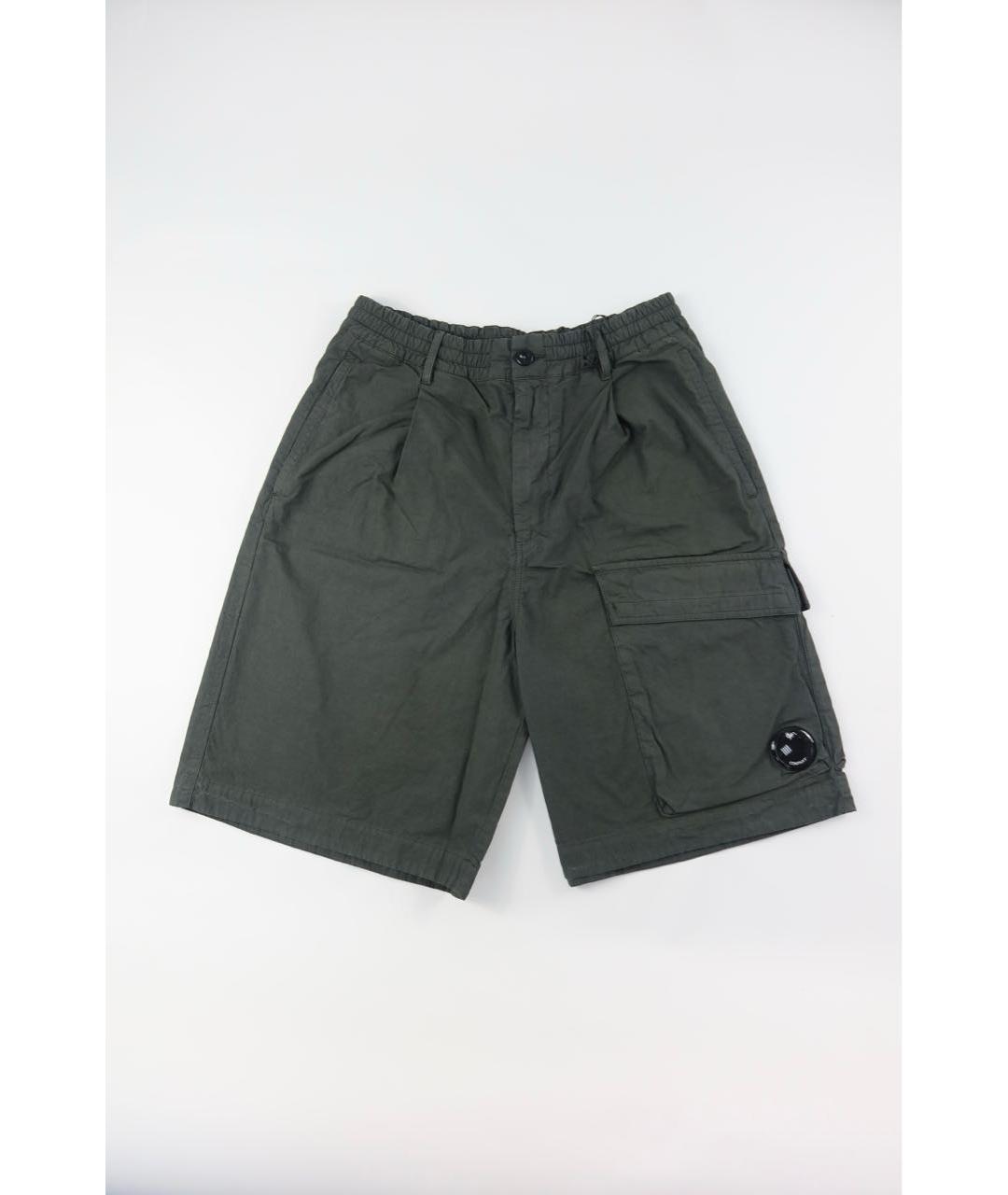 CP COMPANY Антрацитовые хлопковые шорты, фото 6