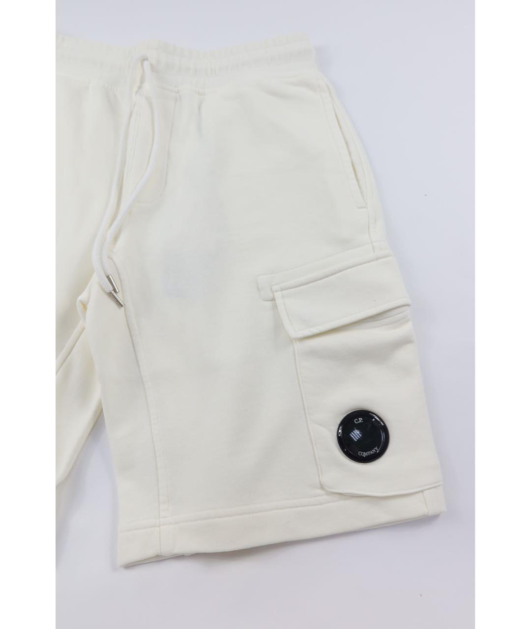 CP COMPANY Бежевые хлопковые шорты, фото 3