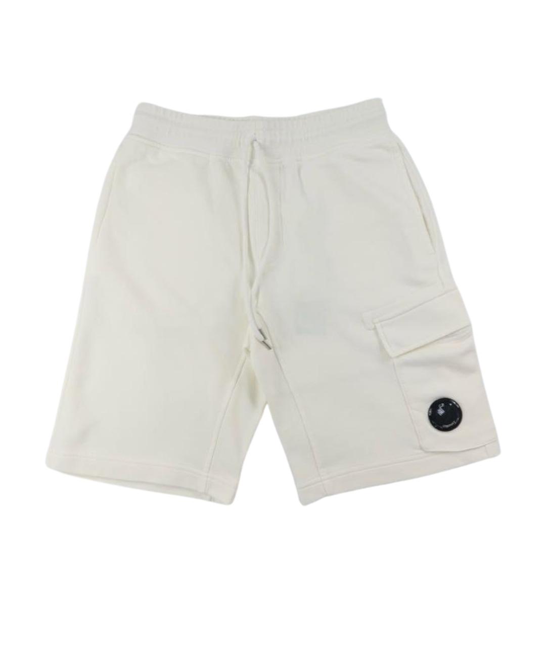 CP COMPANY Бежевые хлопковые шорты, фото 1