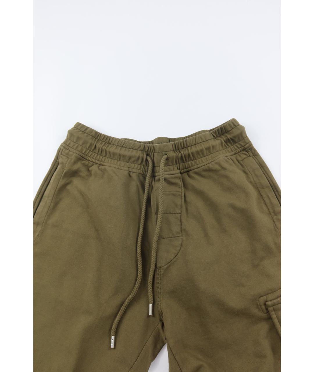 CP COMPANY Хаки хлопковые шорты, фото 4