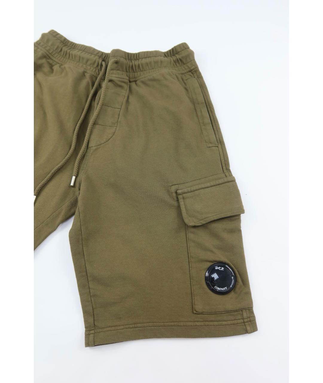 CP COMPANY Хаки хлопковые шорты, фото 3