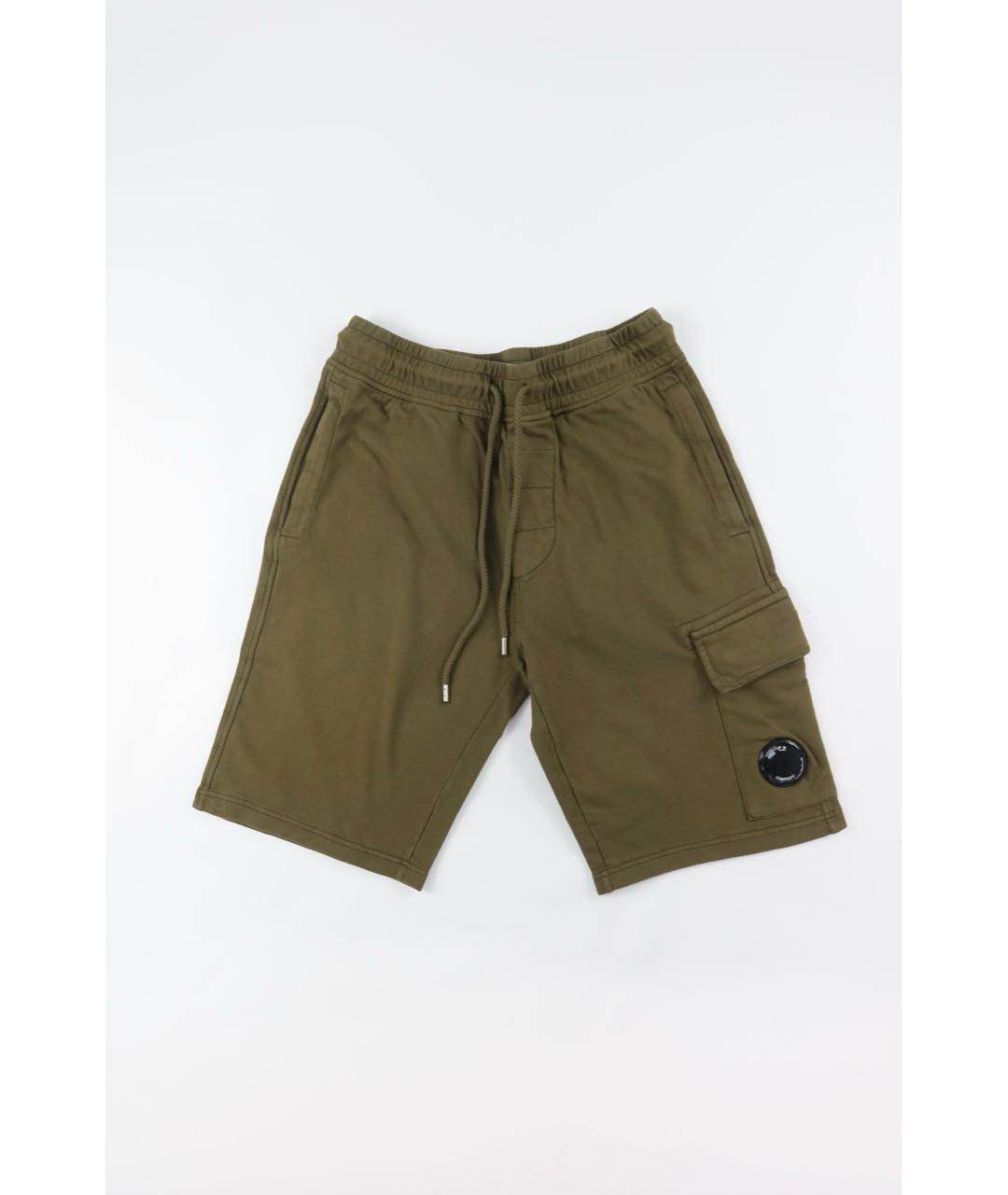 CP COMPANY Хаки хлопковые шорты, фото 6
