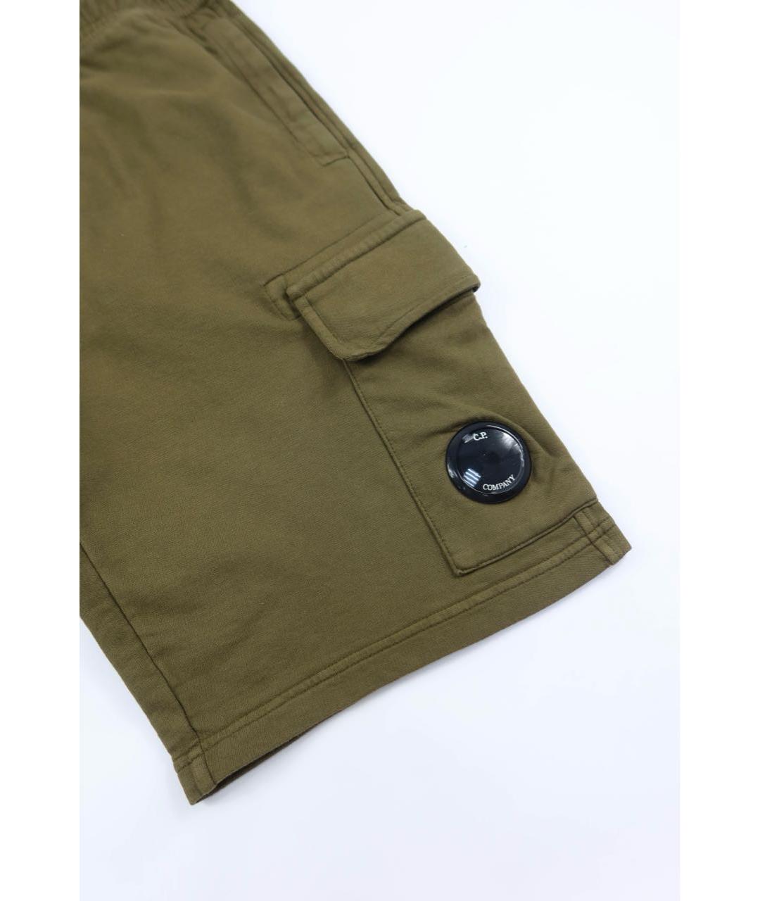 CP COMPANY Хаки хлопковые шорты, фото 2
