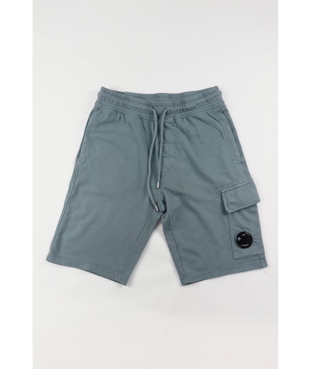 CP COMPANY Голубые хлопковые шорты, фото 6